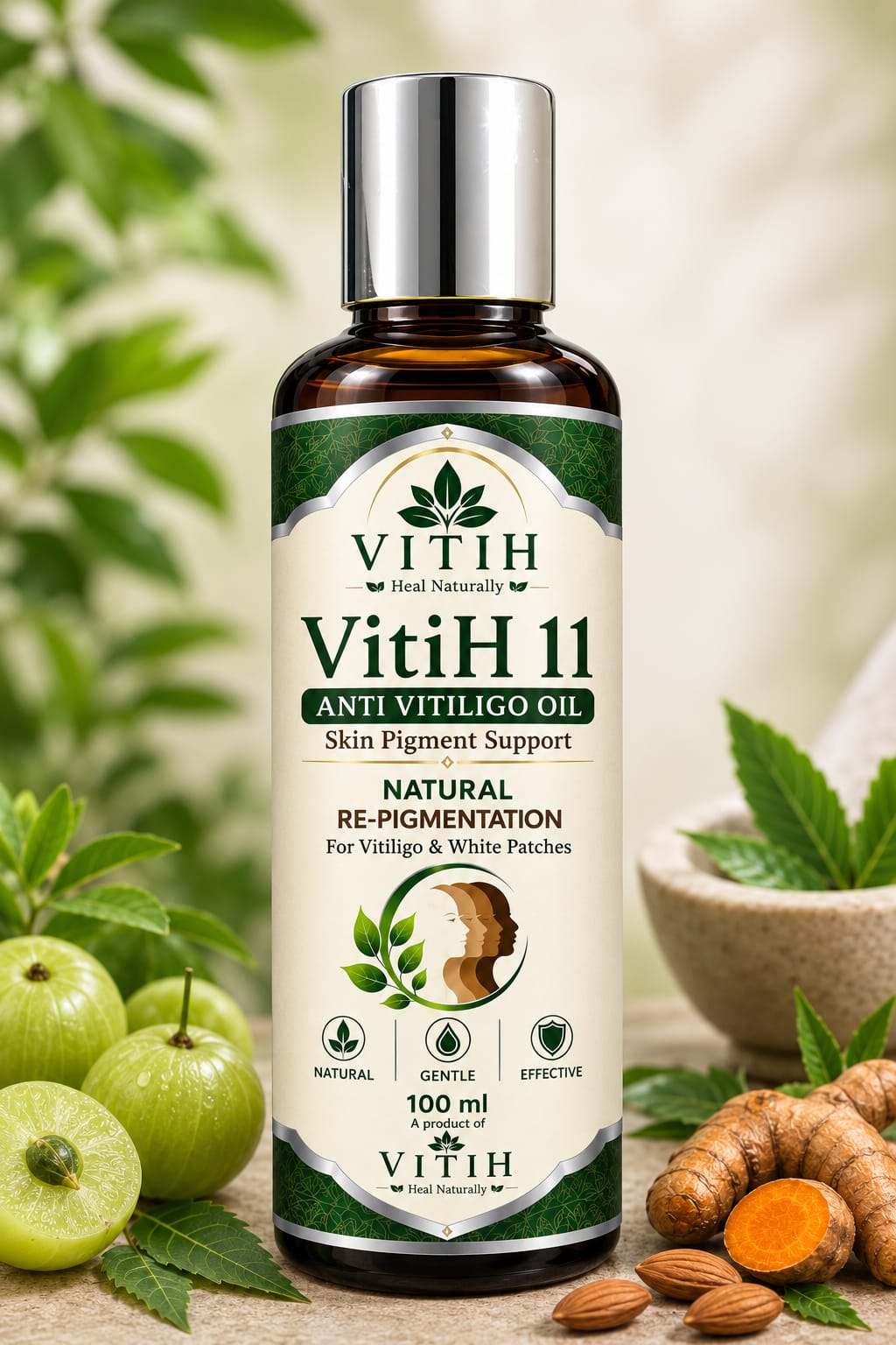 VitiH 11 , Anti Vitiligo Oil
