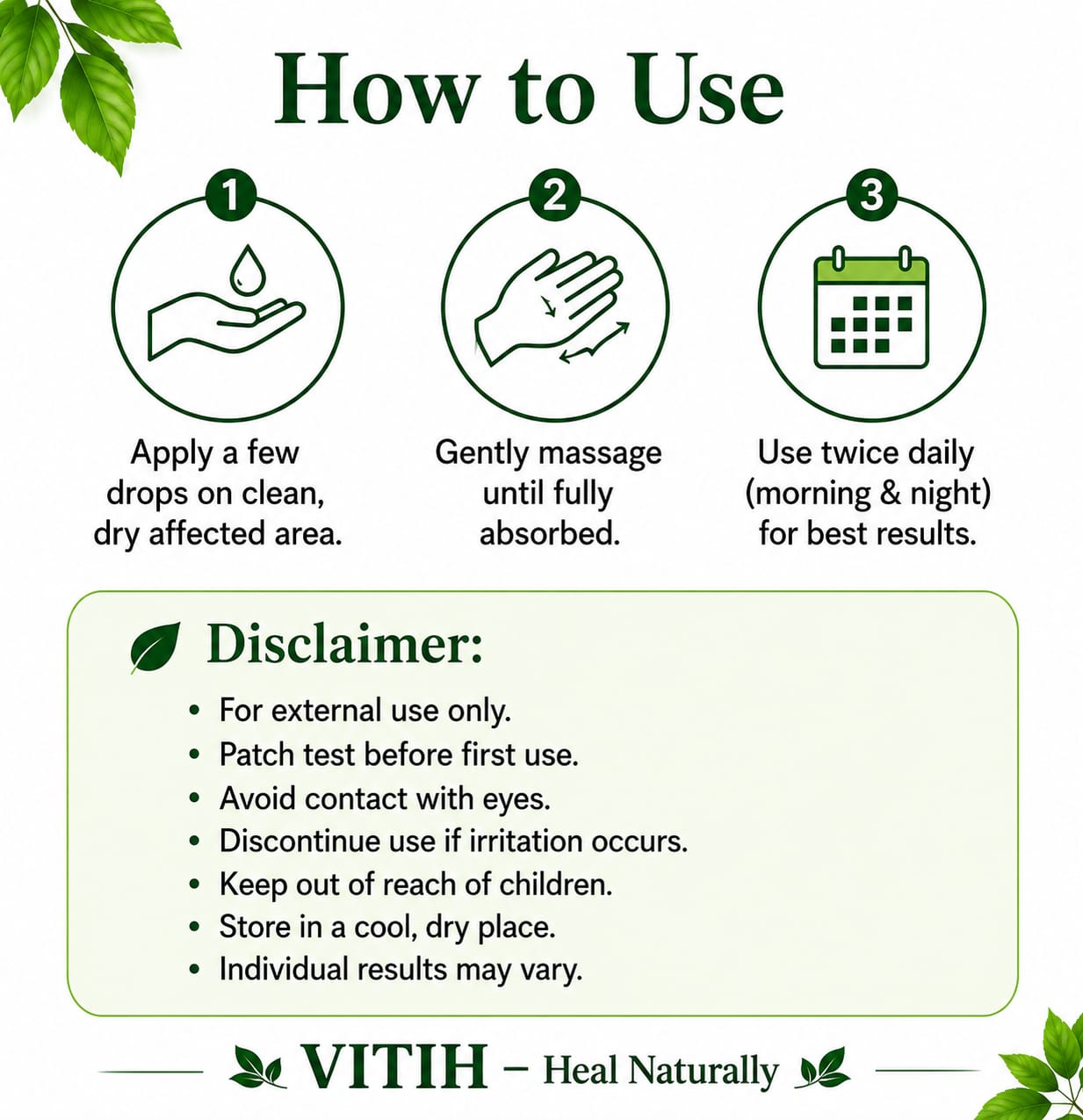 VITIH 11 Skin Pigment Support Oil